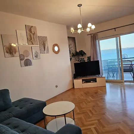 公寓 Sea View Haven With Swimming Pool 斯普利特
